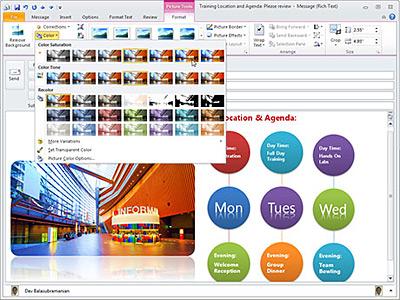 Иллюстрация: Microsoft Office Outlook 2010
